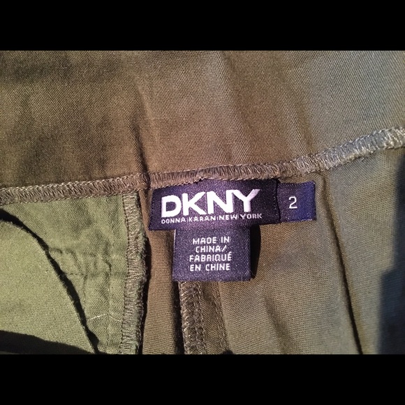 DKNY Green Cargo Pants - Fabulous! - Picture 7 of 8